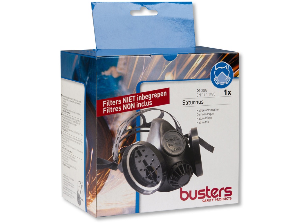 Busters Saturnus Halfgelaatsmasker