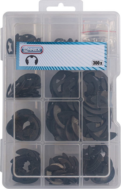 Assortiment E-clips 300st 
