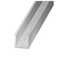U-Profiel Aluminium Brut 10X15X7X1,5mm  2,5m