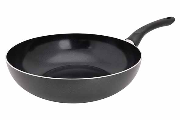 Essentials Wok Ø28cm Pfas Vrij - Alle Vuren Incl. Inductie