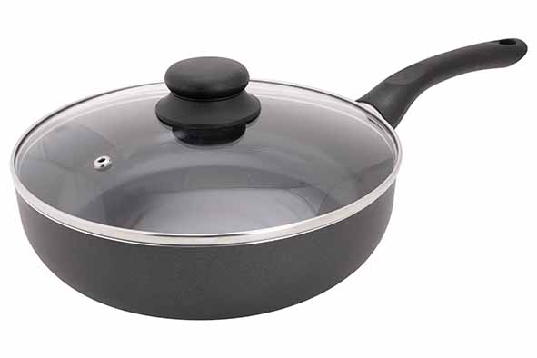 Essentials Serveerpan Ø28cm Pfas Vrij - Alle Vuren Incl. Inductie