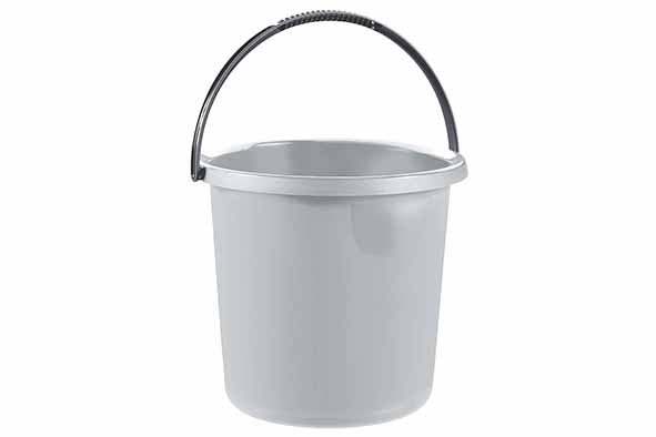 CURVER ESSENTIALS EMMER 10L LICHTGRIJS D29,5XH27CM 