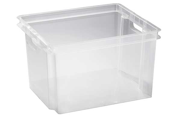 KETER CROWNEST BOX 30L TRANSPARANT 42.6X36.1X26CM