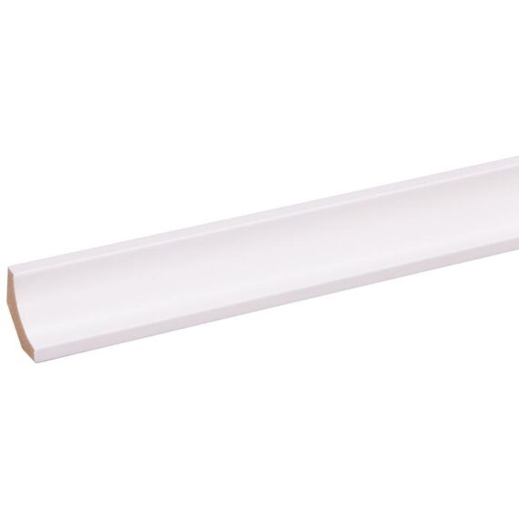 Hollat MDF Zelfklevend 13x13mm wit 2,60m
