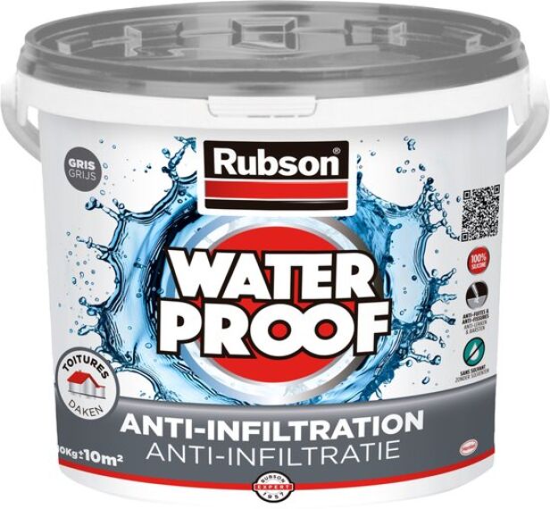 Rubson Anti-Infiltratie Daken en Goten Grijs 10kg