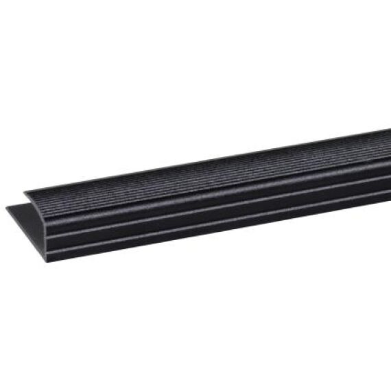 Eindprofiel Laminaat Zwart 6-9mm 95cm