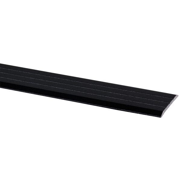 Overgangsprofiel Zelfklevend Gelijkvloers Zwart 25mm 95cm