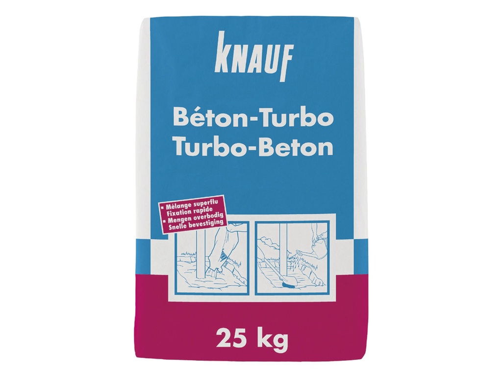 KNAUF TURBO BETON 25KG