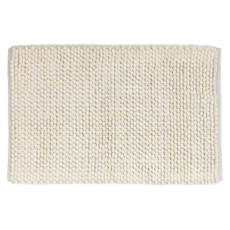Wenko Urdu Badmat 60x90cm 80%Polyester/20%Katoen Ecru