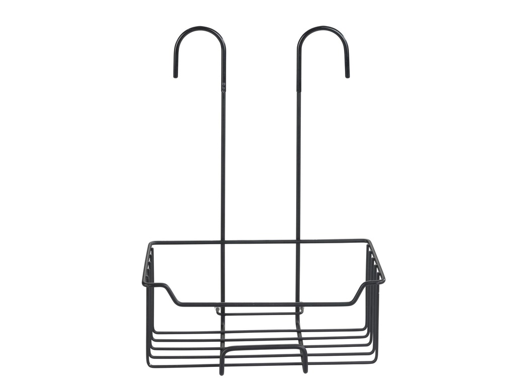 Wenko Douchecaddy Milo RVS Zwart