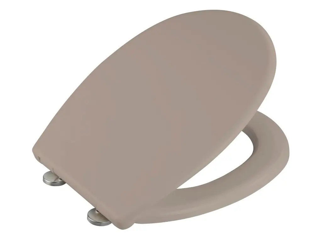 Wenko WC-Zitting Vorno Easy-Close Duroplast Taupe