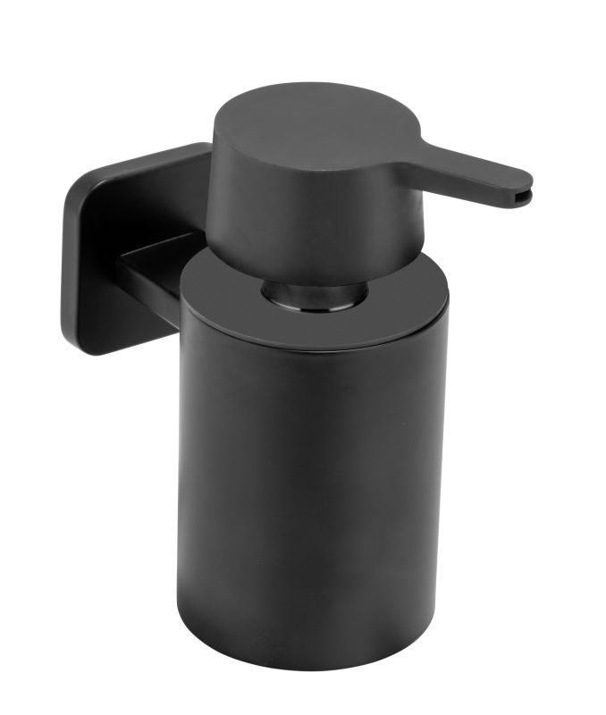 Wenko Turbo-Loc Porto Black Zeepdispenser RVS Zwart