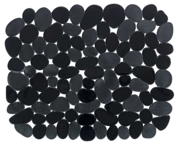 WENKO Spoelbakmat Stone Zwart