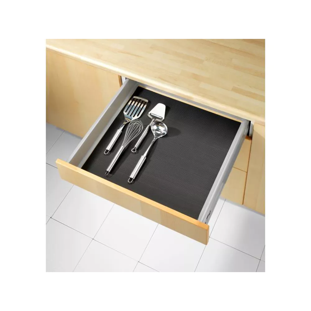WENKO Anti-Slip Mat 150X50 Cm Zwart Gerild