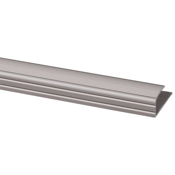 Eindprofiel Laminaat RVS 6-9mm 190cm