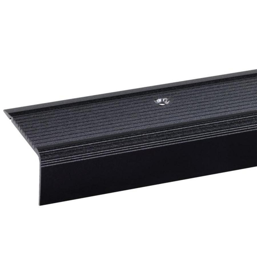 Trapprofiel Zwart 45X23mm 190cm