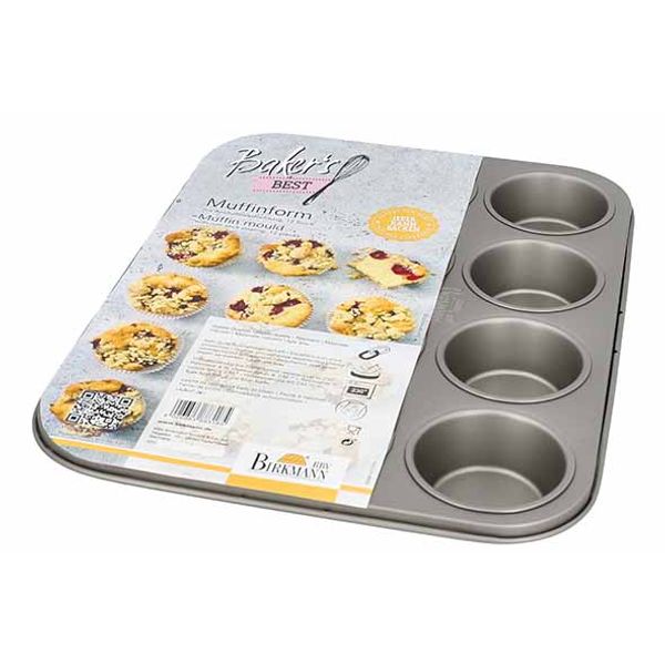 [B886162] Bakers Best Muffinvorm Voor 12 Stuks 35,5x27,2xh3cm Non-stick