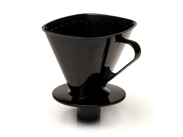 Amuse Koffiefilter Cone Zwart 12x13xH13.5cm