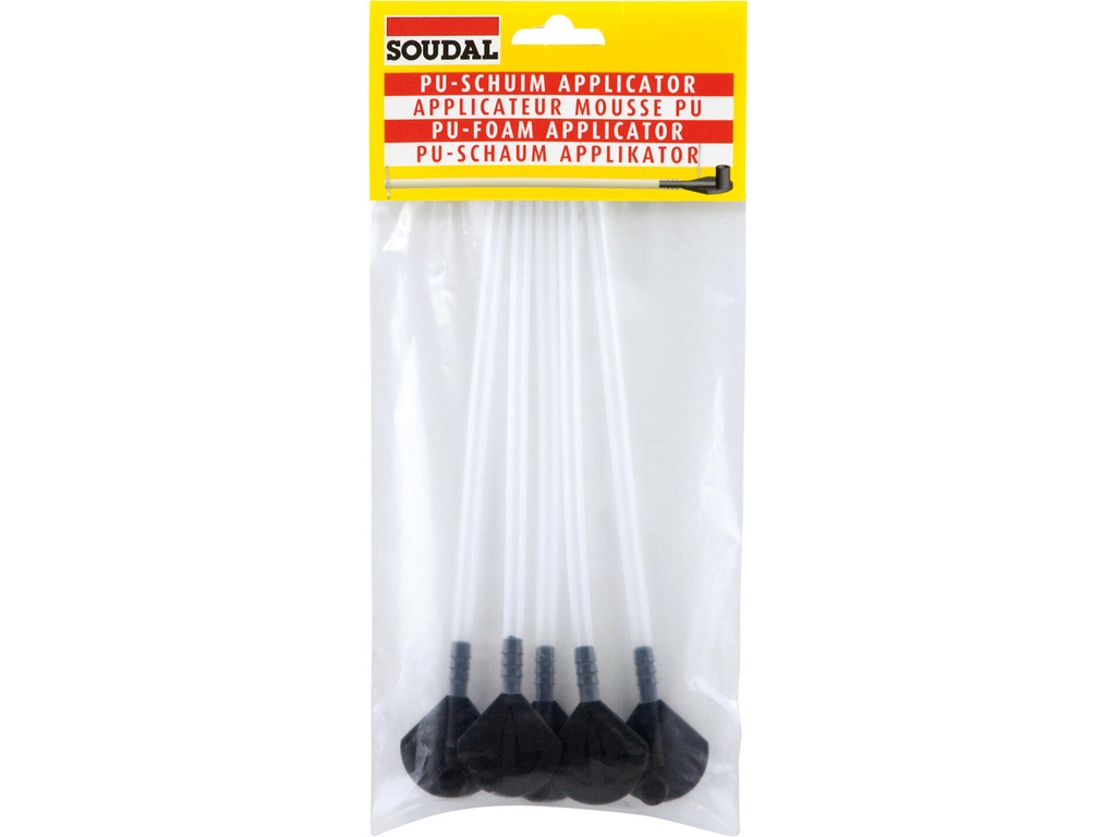 [102998] SOUDAL APPLICATORSLANG PU-SCHUIM 5 STUKS