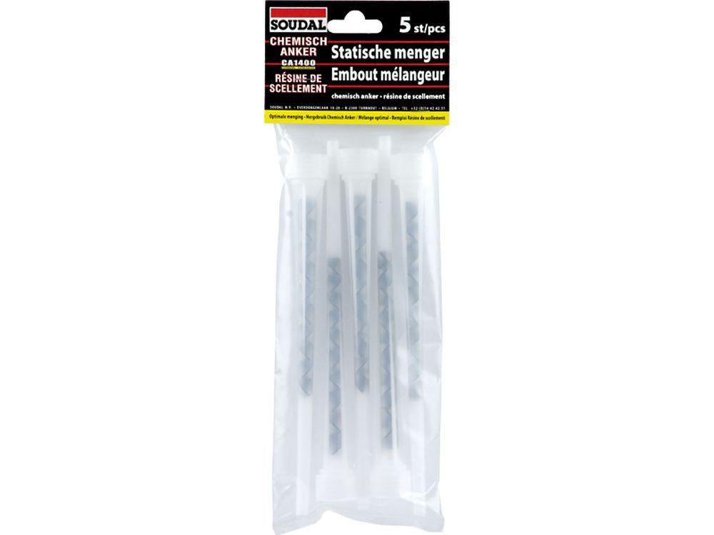 SOUDAL STATISCHE MENGERS CHEMISCH ANKER 5 STUKS