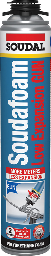 [106132] SOUDAL SOUDAFOAM LOW EXPANSION GUN 750ML