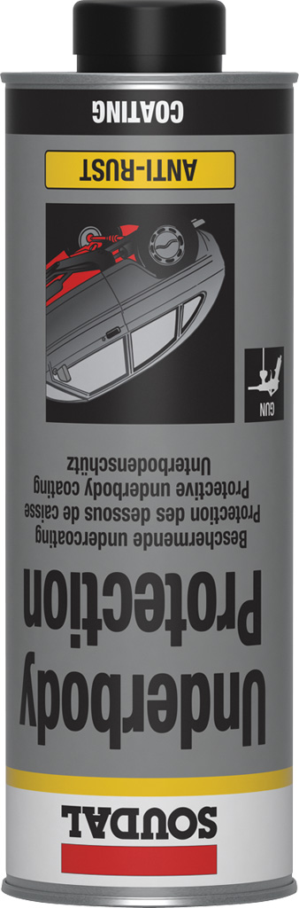 SOUDAL UNDERBODY PROTECTION ANTI-ROEST GUN 1KG