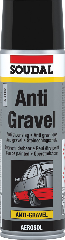 SOUDAL ANTI GRAVEL GRIJS SPUITBUS 500ML