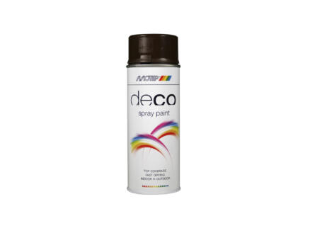 MOTIP DECO LAK HOOGGLANS RAL 8017 CHOCO BRUIN SPUITBUS  400ml
