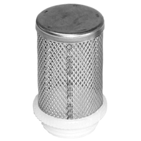 Inox zuigkorf voor terugslagklep York 4/4"