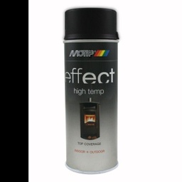 [MOT302401] MOTIP DECO EFFECT HITTEBESTENDIGE LAK ZWART SPUITBUS 400ML