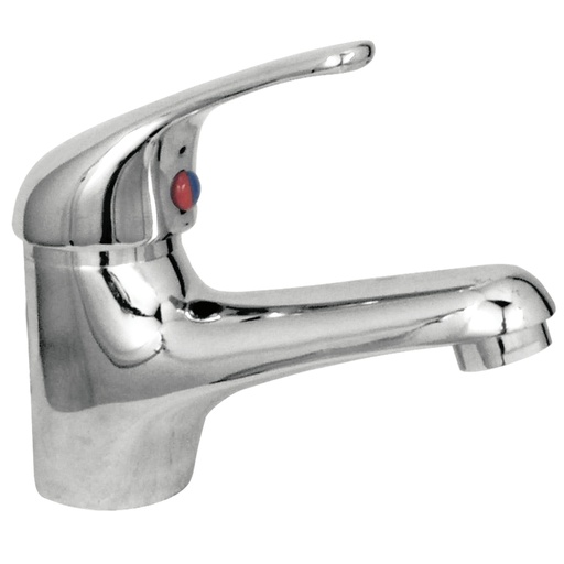 [182890] Isifix Super wastafelkraan met ketting chroom