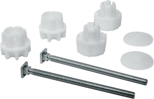 [099016] Stel hechting voor wc zitting Baccara