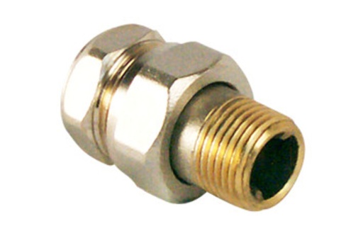 [A48243] Niet regelbare retour radiatorkoppeling recht 1/2"