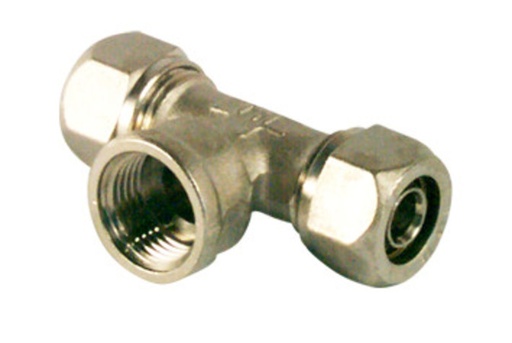 [A48508] Pex-Alu T-stuk 20/2X1/2"FX20/2