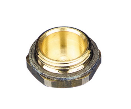 [A27160] Pex-Alu stop met joint 4/4"m