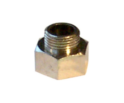 [A27315] Chroom neusstuk 3/4"f x 1/2"m