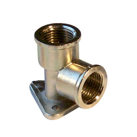 [A27115] Muurplaat FF Verchroomd 1/2"