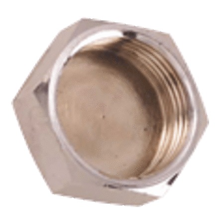 [A27165] Chroom Muts 1/2"
