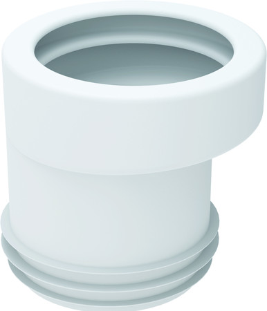 [155202] Manchet voor WC Ø110mm excentrisch recht sprong 20mm