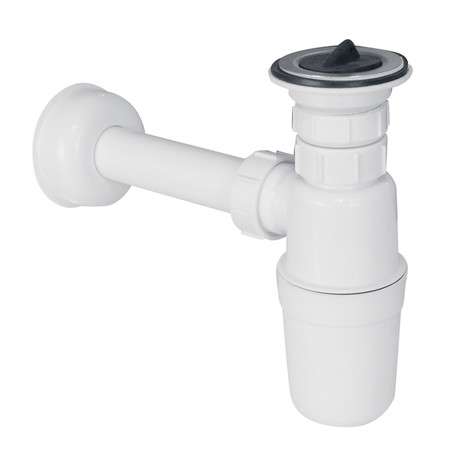 [134051] GO by Van Marcke fleshevel voor wastafel met plug wit 5/4" Ø32mm