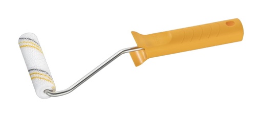 [86574099] LAKROLLER 10CM Ø17 MICROVEZELS - RUW - + BEUGEL