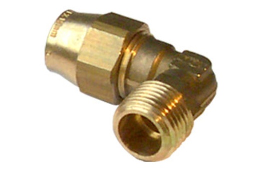 [A32340] KLEMKOPPELING GAS KNIE 1/2"M X Ø15MM