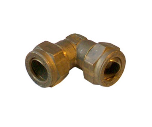 [A31170] Knelfitting Elleboog - koper Ø22 x Ø22