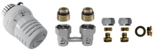 [A48041] Honeywell set voor muuraansluiting Pex-Alu 16 x 2 mm