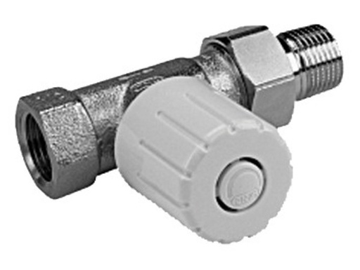 [A48061] Honeywell manuele radiatorkraan recht 1/2"F