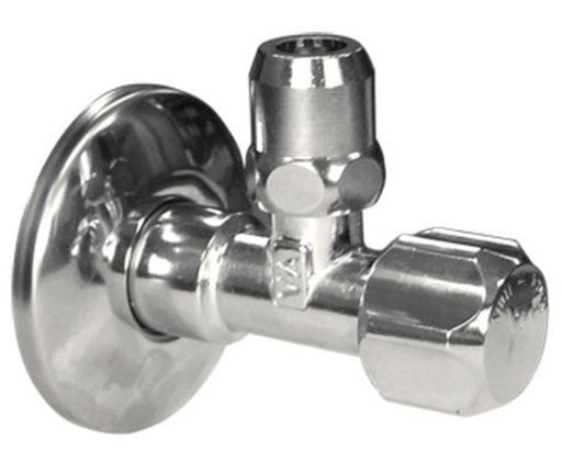 [A06003] Hoekstopkraan 1/2" 1466/84 met lange moer en ring