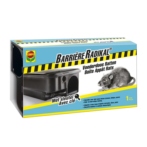 [2182502017] Compo Barrière Radikal voederdoos voor ratten***