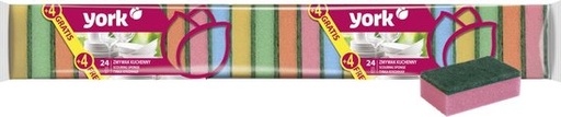 [1010996] YORK SCHUURSPONSJES 24+4ST