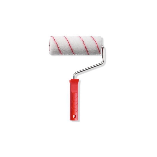 [86563999] VERFROLLER 12CM Ø30 MICROVEZEL MUURVERF EXTRA GLAD + BEUGEL