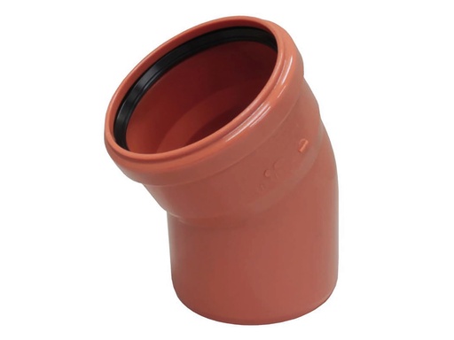 [6002.1252] RIOOLBOCHT Ø125MM-30° ROODBRUIN